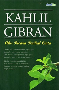 Image of Aku Bicara Perihal Cinta