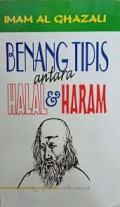 Benang Tips antara Halal dan Haram