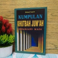 Image of Khutbah Jum'at Sepanjang Masa